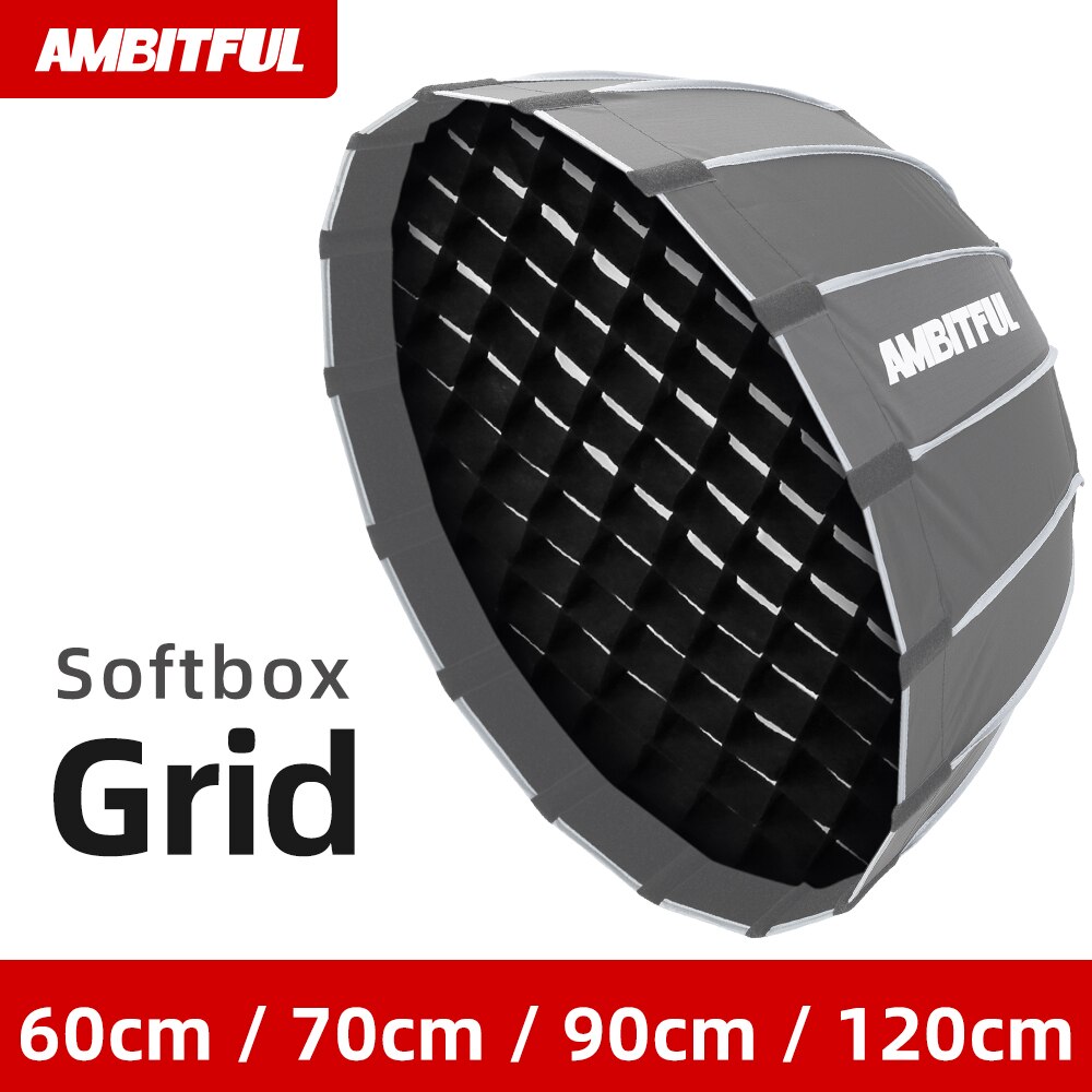 AMBITFUL 60cm 70cm 90cm120cm Softbox   ׸ ..